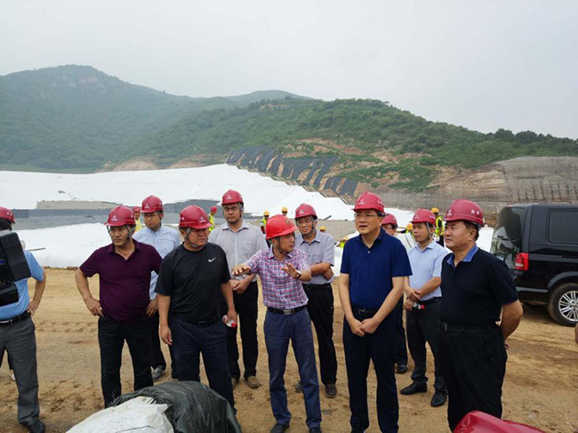 北京市密云区委副书记、区长潘临珠视察密云项目