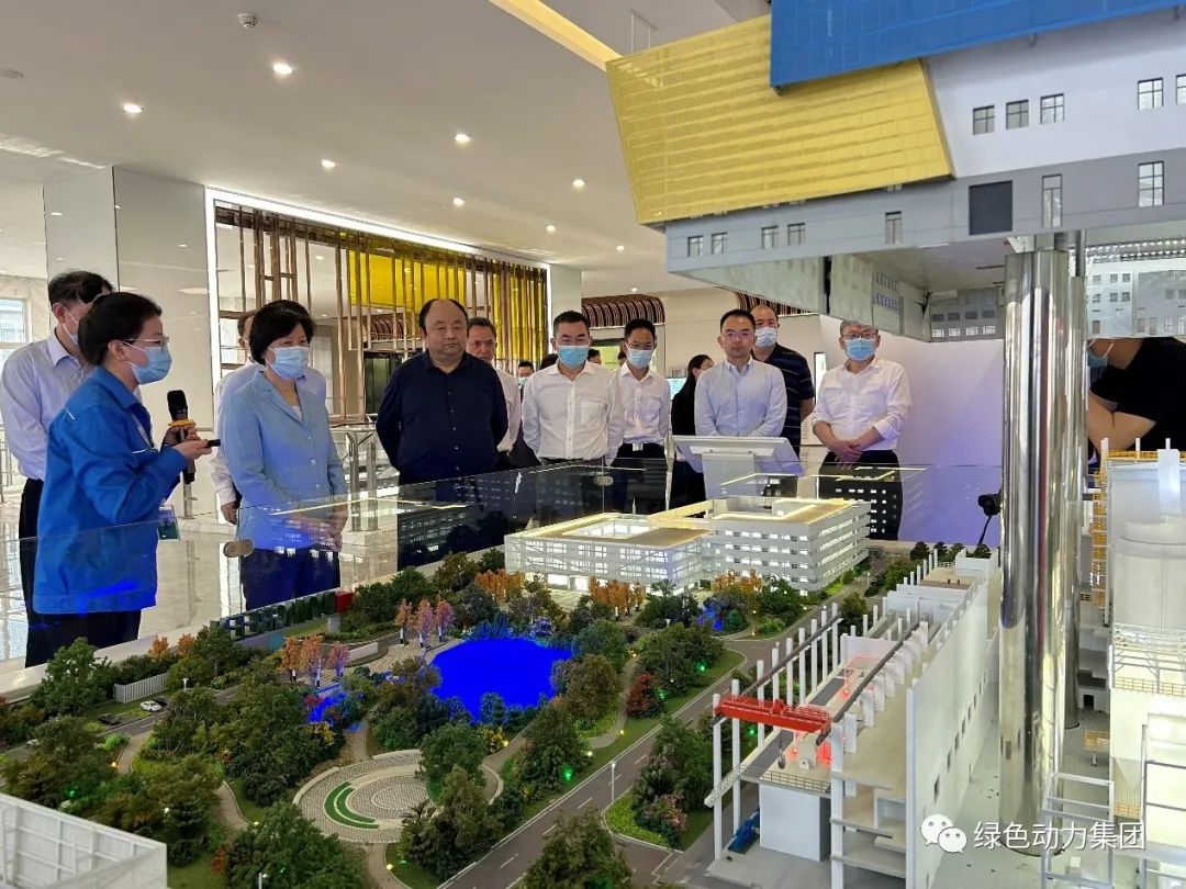 天下政协副主席沈跃跃调研EV扑克通州项目