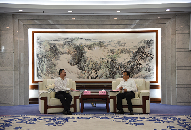 EV扑克集团董事长乔德卫拜会济南市政府向导